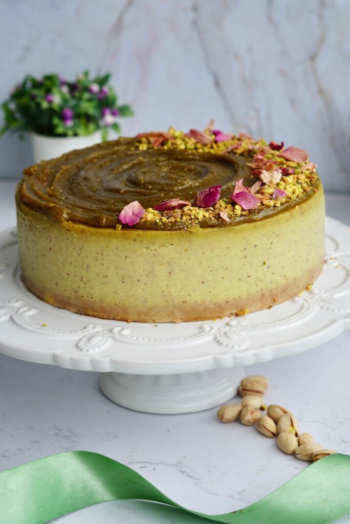 Cheesecake De Pistacho Postres Diana Carrion