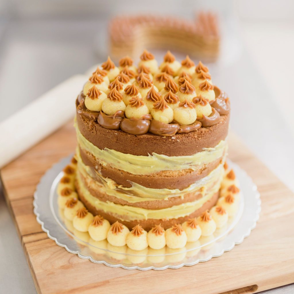 Naked Cake De Churro Postres Diana Carrion