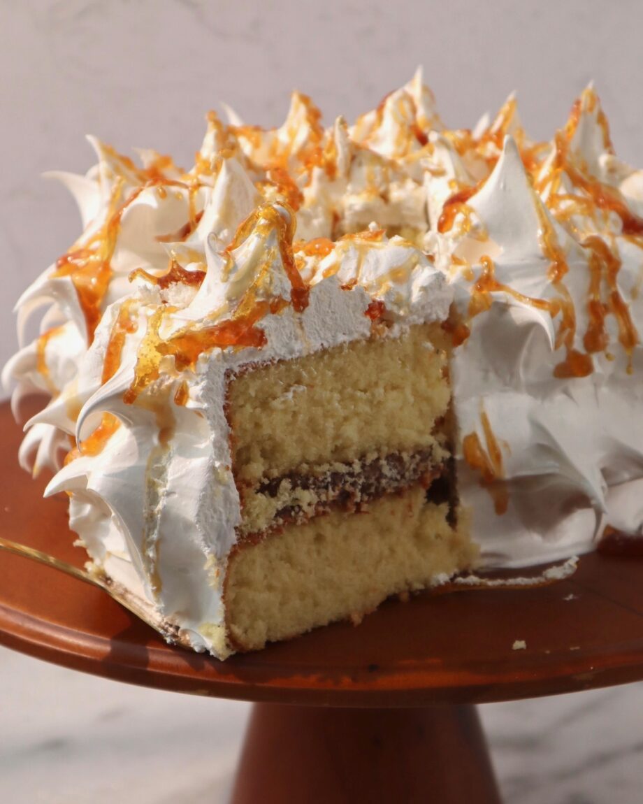 Torta de Naranja con Caramelo
