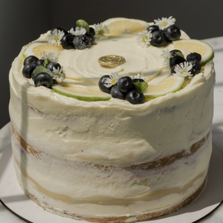 Cake de Limón y Blueberries (Día del Padre)